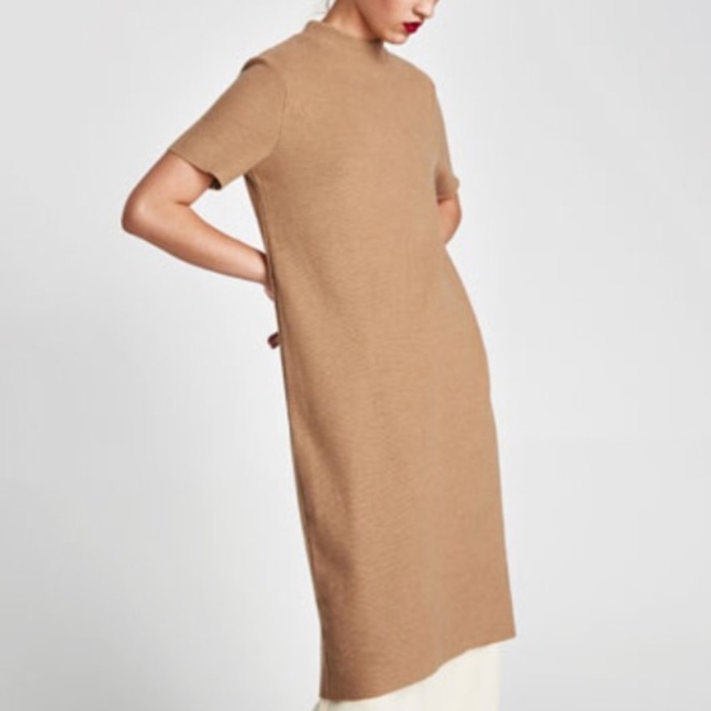 Zara fall midi dress